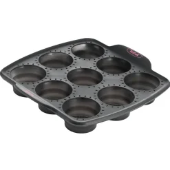 Cuisson<Gifi Moule à muffins en silicone rétractable Tefal 9 pièces