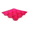 Cuisson<Gifi Moule 9 muffins silicone rose