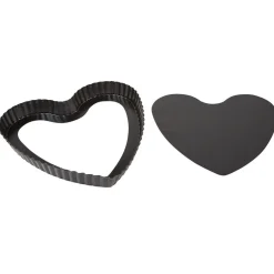 Cuisson<Gifi Moule à pâtisserie forme coeur avec fond amovible