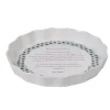 Cuisson<Gifi Moule à tarte céramique blanc multicolore