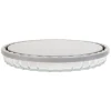 Cuisson<Gifi Moule à tarte en verre avec couvercle gris