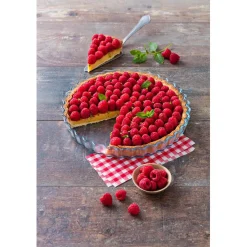 Cuisson<Gifi Moule à tarte en verre extra résistant