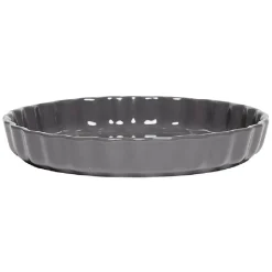 Cuisson<Gifi Moule à tarte gris avec plat rectangulaire jaune