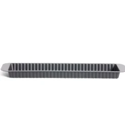 Cuisson<Gifi Moule à tarte rétractable acier perforé noir 35x11xH2,5cm