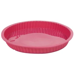 Cuisson<Gifi Moule à tarte silicone rose