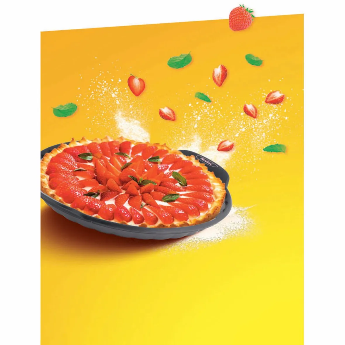 Cuisson<Gifi Moule à tarte Tefal Crispybake ø 28 cm