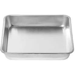 Cuisson<Gifi Moule carré en métal gris