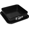 Cuisson<Gifi Moule carré noir antiadhésif avec charnière Gardenia noir
