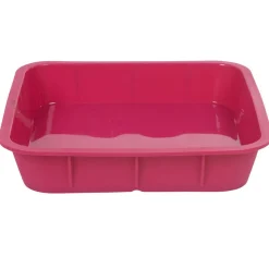 Cuisson<Gifi Moule carré silicone rose