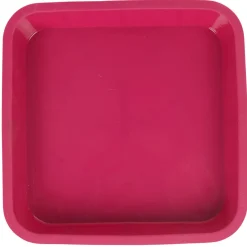Cuisson<Gifi Moule carré silicone rose