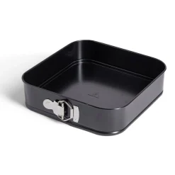 Cuisson<Gifi Moule charnière carré métal noir 26x26xH6,8cm
