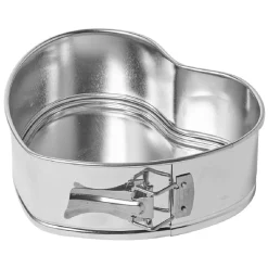 Cuisson<Gifi Moule démontable en métal forme coeur