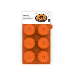 Cuisson<Gifi Moule en silicone 6 citrouilles Calavera 3D