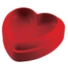 Cuisson<Gifi Moule en silicone 3D coeur rouge