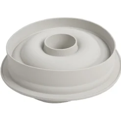 Cuisson<Gifi Moule en silicone 3D savarin rouge