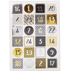 Cuisson<Gifi Moule en silicone Noël avec calendrier de l'avent