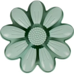 Cuisson<Gifi Moule fleur silicone vert
