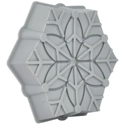 Cuisson<Gifi Moule flocon de neige gris