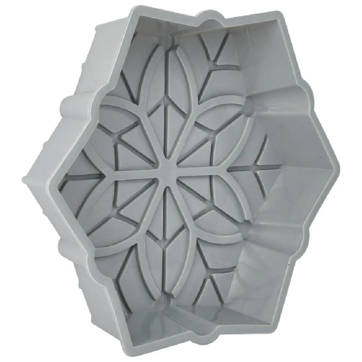 Cuisson<Gifi Moule flocon de neige gris