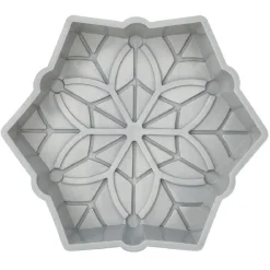 Cuisson<Gifi Moule flocon de neige gris