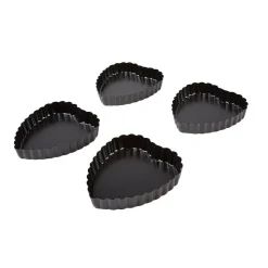 Cuisson<Gifi Moule forme mini coeur avec fond amovible x4