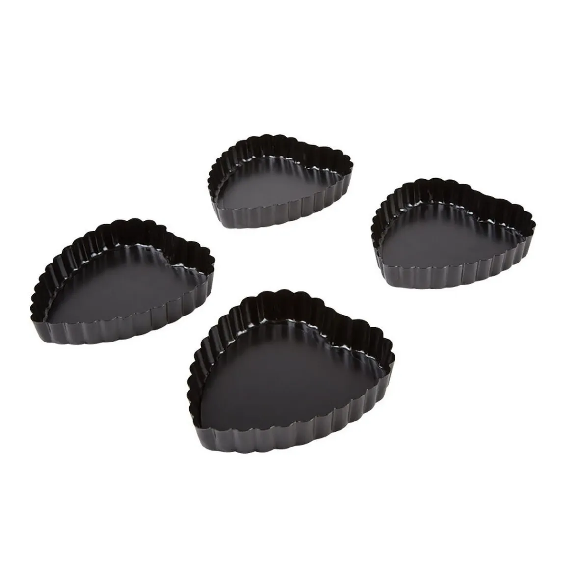 Cuisson<Gifi Moule forme mini coeur avec fond amovible x4