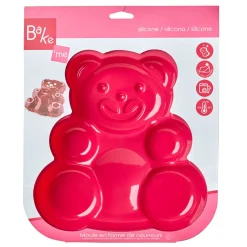 Cuisson<Gifi Moule forme nounours silicone rose