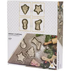 Cuisson<Gifi Moule individuel gâteau de Noël