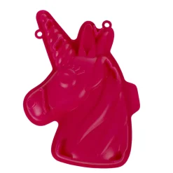Cuisson<Gifi Moule licorne 3D silicone rouge
