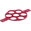 Cuisson<Gifi Moule pancake silicone rose l24x40h1 rs