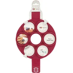 Cuisson<Gifi Moule pancake silicone rose l24x40h1 rs