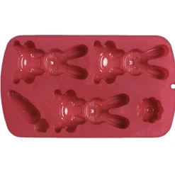 Cuisson<Gifi Moule pour chocolats de pâques 3 lapins fleur et carotte