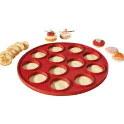 Cuisson<Gifi Moule silicone 12 blinis