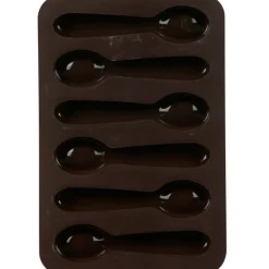 Cuisson<Gifi Moule silicone 6 chocolats cuillères