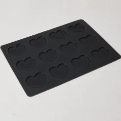 Cuisson<Gifi Moule silicone 12 macarons en forme de coeur