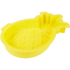 Cuisson<Gifi Moule silicone forme ananas jaune