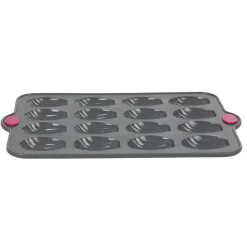 Cuisson<Gifi Moule silicone gris 16 madeleines