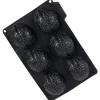 Cuisson<Gifi Moule silicone Halloween 6 gâteaux forme cervelle 27x19xH3,5cm