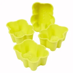 Cuisson<Gifi Moule silicone ourson vert anis x4