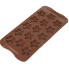 Cuisson<Gifi Moule silicone pour chocolats 16 empreintes forme étoiles