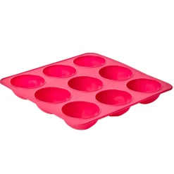 Cuisson<Gifi Moule silicone rose 9 dômes