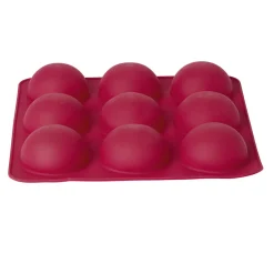 Cuisson<Gifi Moule silicone rose 9 dômes