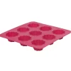 Cuisson<Gifi Moule silicone rose 9 minis brioches