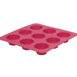 Cuisson<Gifi Moule silicone rose 9 minis brioches