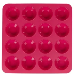 Cuisson<Gifi Moule silicone rose 16 petits fours
