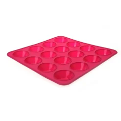 Cuisson<Gifi Moule silicone rose 16 petits fours