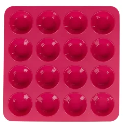 Cuisson<Gifi Moule silicone rose 16 petits fours