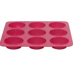 Cuisson<Gifi Moule silicone rose 9 tartelettes