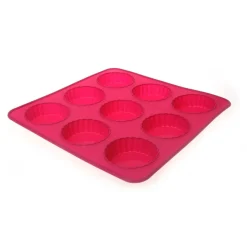Cuisson<Gifi Moule silicone rose 9 tartelettes