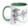 Gifi Mug Attaque des Titans vert et blanc 315ml| Vaisselle Et Accessoires De Table